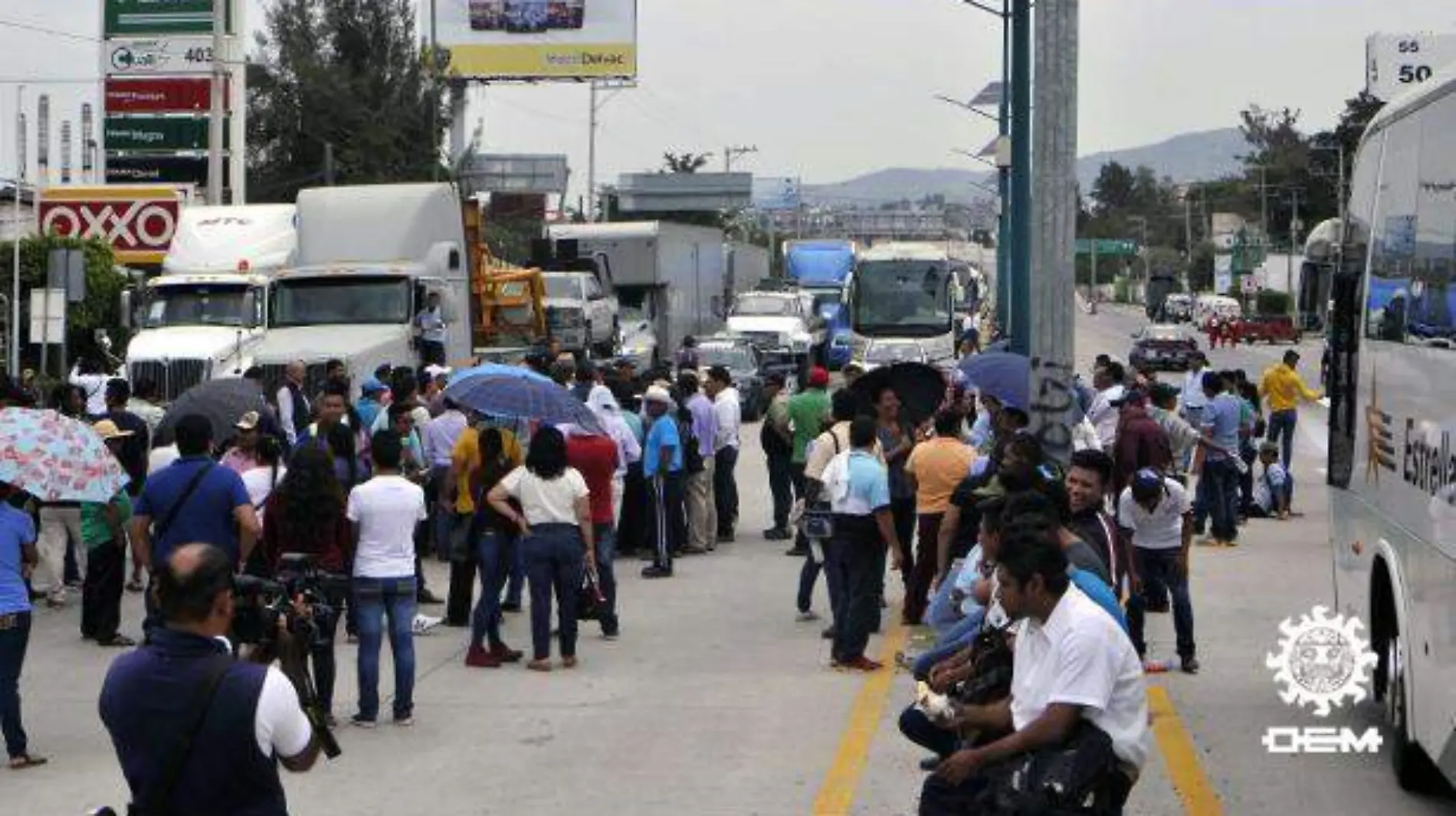 Chilpancingo - Bloqueo en el parador del marques